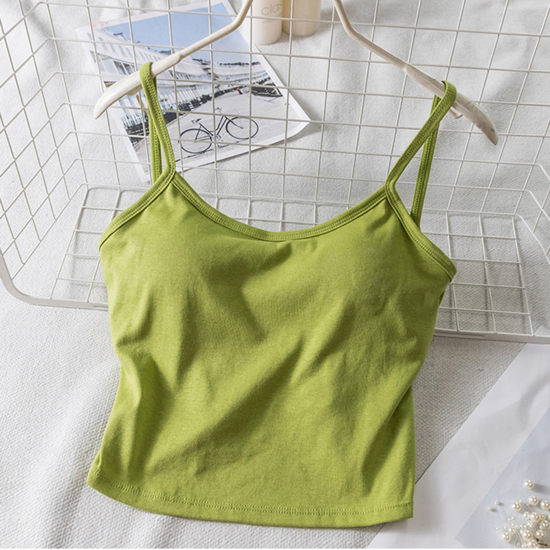 

Fashion Summer Camis Beauty Back Wrapped Chest Sexy Lingerie Women Bras Tanks, Brown