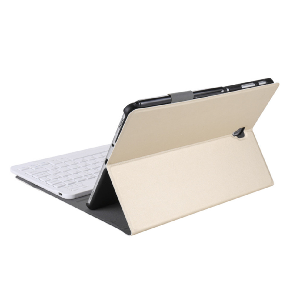 

Blue tooth Wireless Tablet Keypads with leather case for Samsung Tab.A 10.1 inch 2019 version T510/T515 Tablet keyboard holster