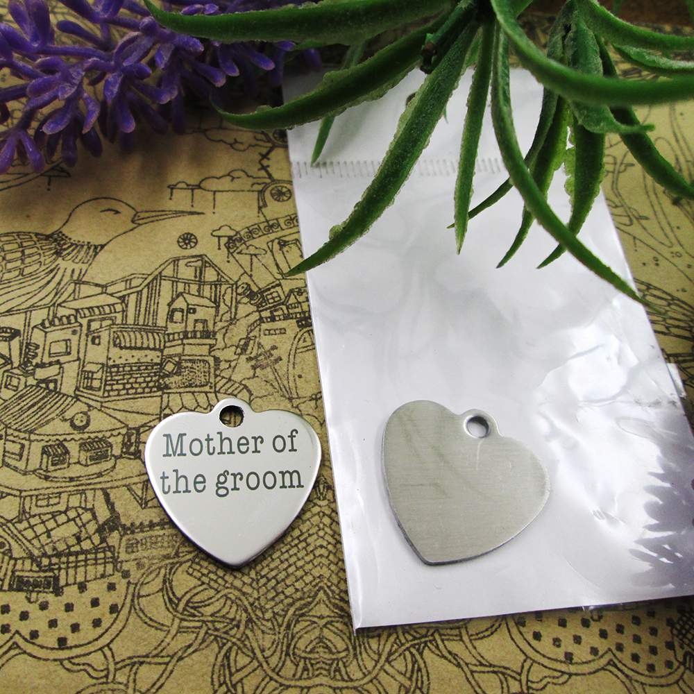

40pcs--"Mother of the groom"stainless steel charms more style for choosing DIY Charms pendants for necklace