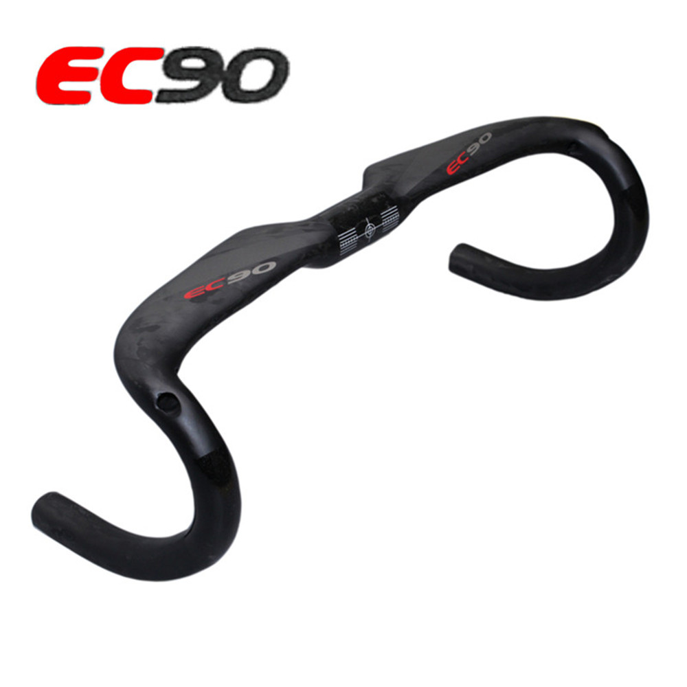 

2018 EC90 Full Carbon Fiber Bicycle Handlebar Road Bicycle Handlebar Stem Handle playing UD Matt Carbon Handlebar Free delivery