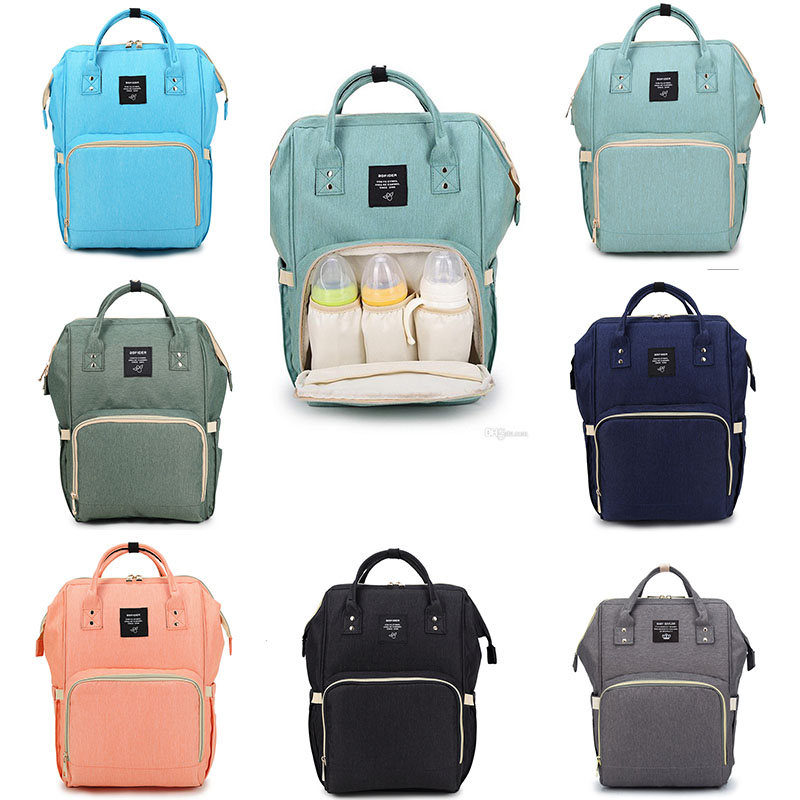 Haute capacité Sacs à dos 8 couches maman couleur mode deux épaules portable infirmière extérieure étanche Sac à dos