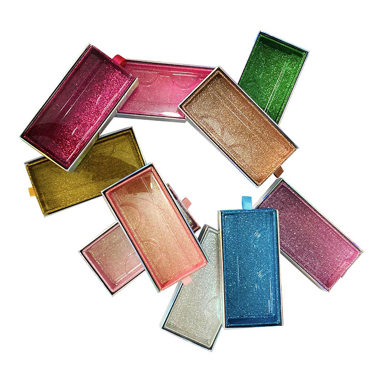 Wholesale False Eyelash Packaging Box Lash Boxes Packaging Custom Logo Faux Cils Mink Eyelashes Magnetic Square Case Bulk Vendor hot
