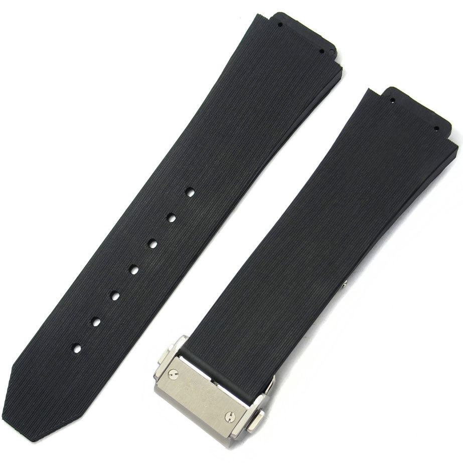 

19X26MM Ruber watch Band 2018 Sport Watch Bands Watchbands Black Diving Silicone Rubber Holes Watch Band Strap Black Watchbands for TAG, Black;brown