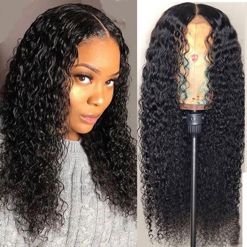 

Deep Wave Lace Front Wig Maxine Deep Wave Wig 13x4 Lace Front Human Hair Wigs Remy Frontal Human Hair 150%, As pic