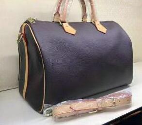 

Women messenger bag Fashion bags women bag Designer Shoulder Bags Lady Totes handbags Speedy 35cm With Shoulder Strap, 30cm, White grid