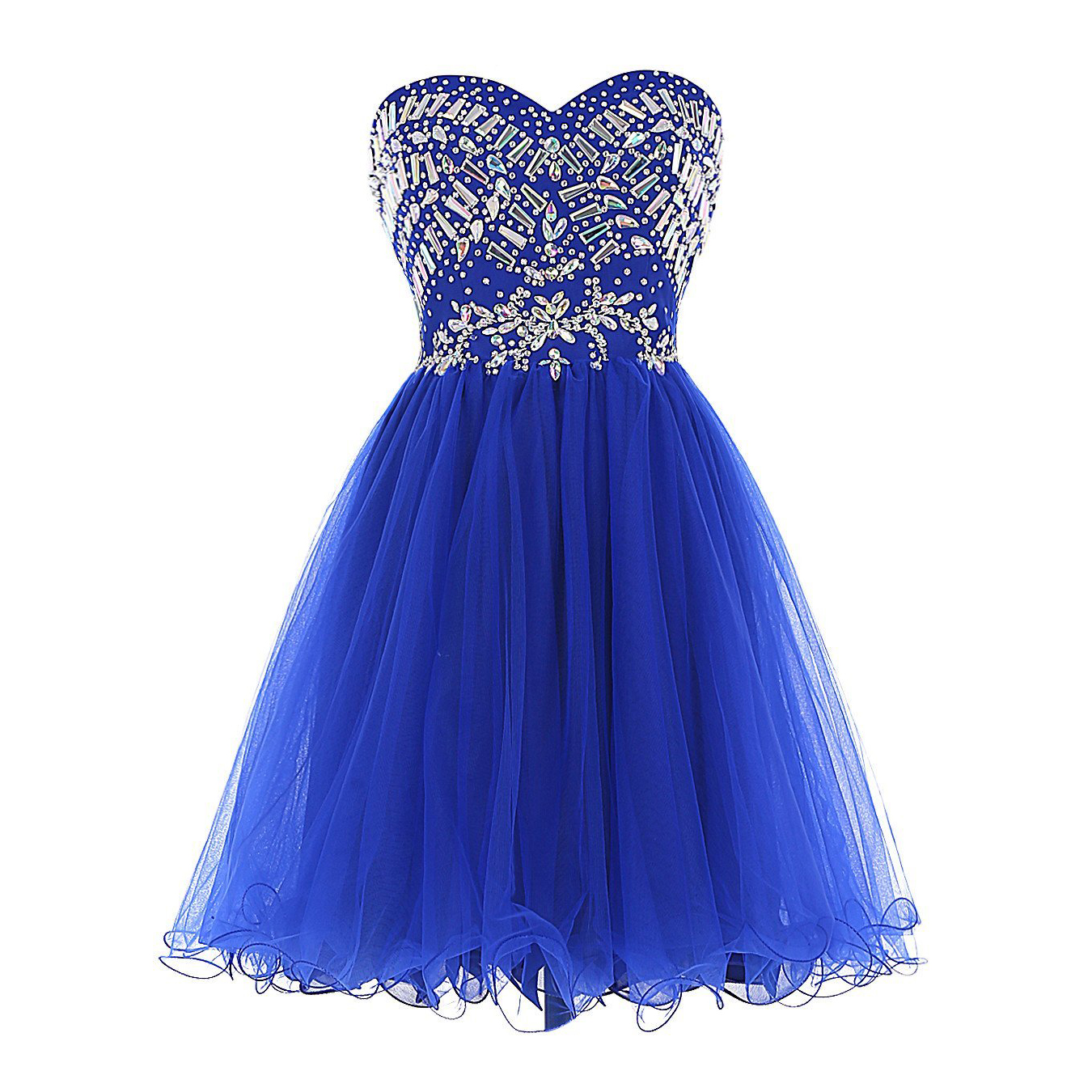 

Sweet 15 Dresses Short Rhinestone Beaded Ball Gown Prom Dresses Sweetheart Puffy Tulle Homecoming Dress for Juniors, Lavender