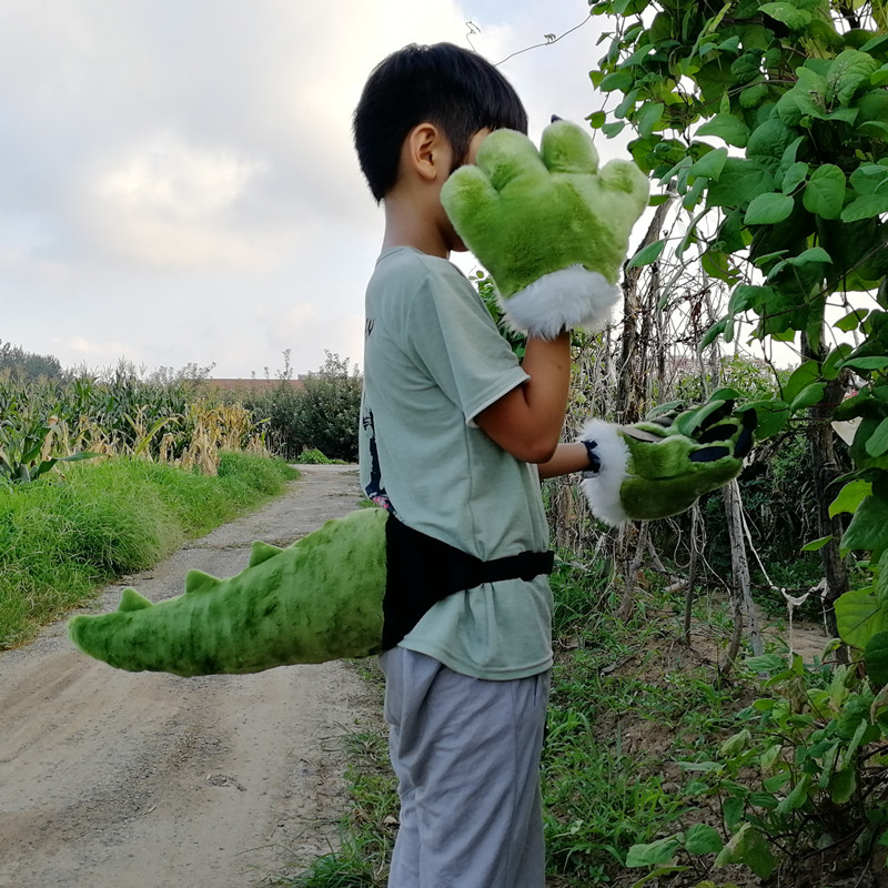 plush dinosaur tails