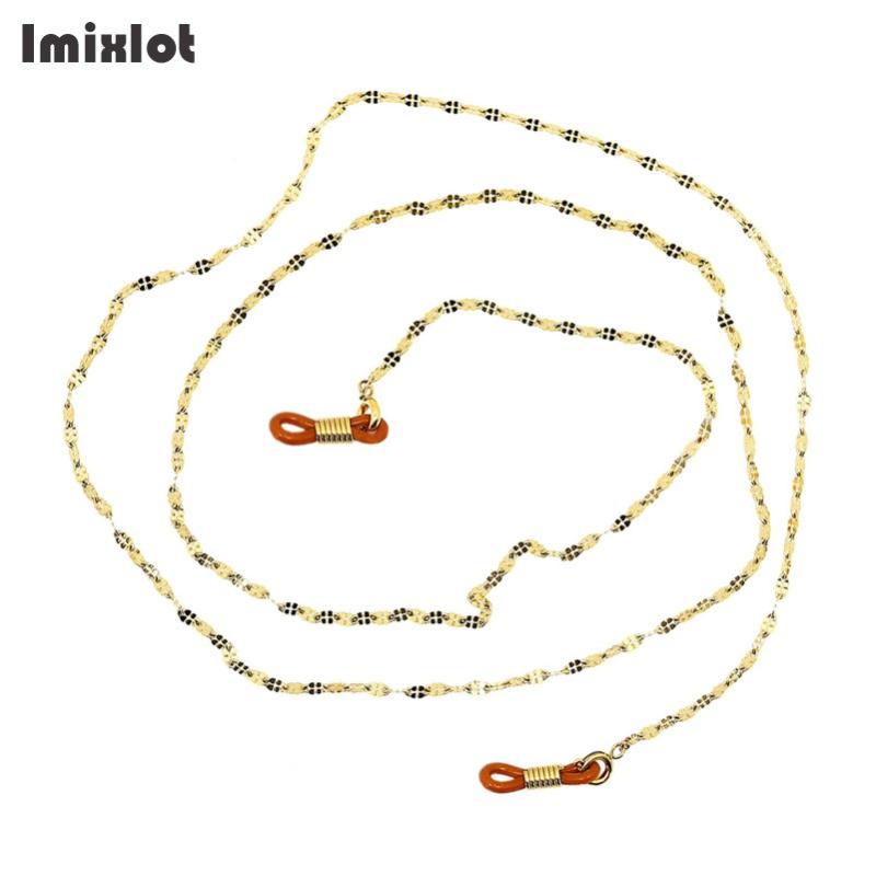 

1PC Fashion Stainless Steel Sunglasses Chains Reading Glasses Eyeglasses Chain Gold Eyewears Cord Holder Rope For Men Women