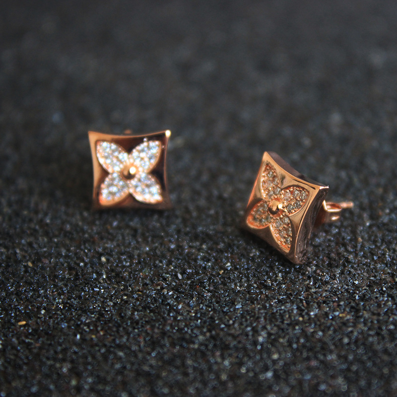 5 piezas de oro hueco corazón encanto tamaño 16x13mm