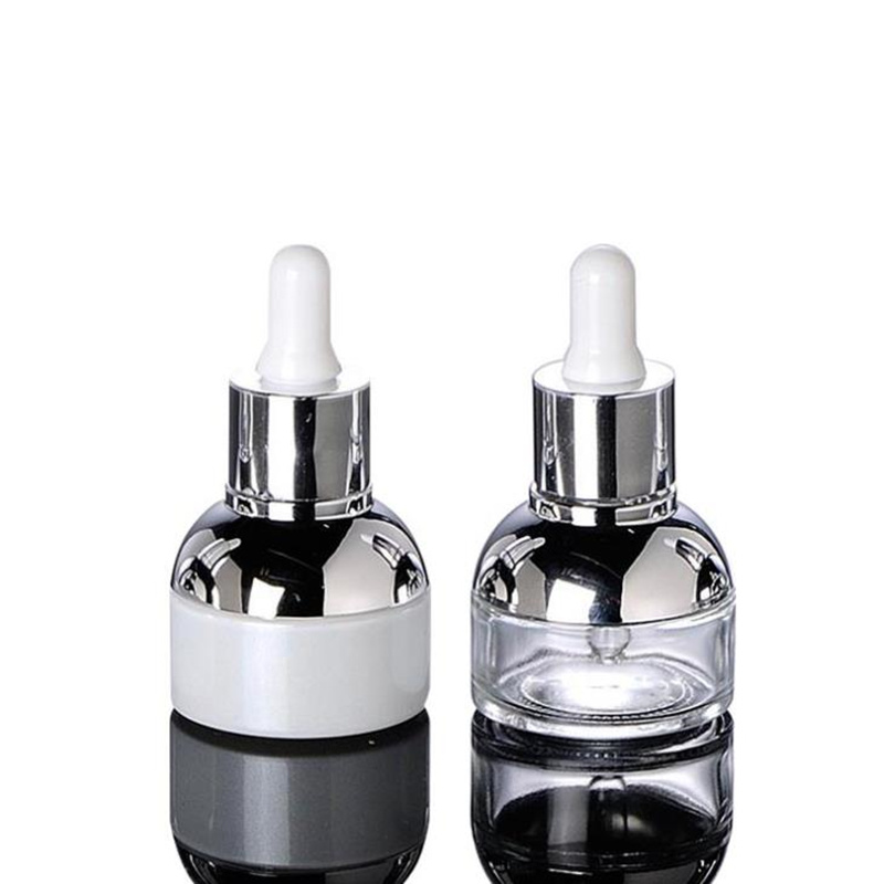 

30ml Glass Cosmetic Essential Oil Bottle, DIY Empty Glass Liquid Dropper Package, Cosmetic Containers Fast Shipping F3382