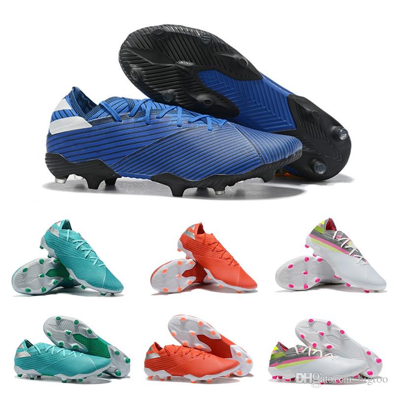 blue and yellow baseball cleats