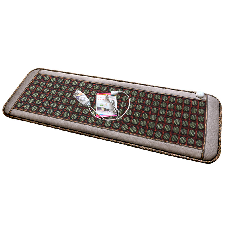 

Heating Jade tourmaline Massage mattress Natural Infrared Mat Sofa Cushion thermal physiotherapy Bed Germanium heated 220v