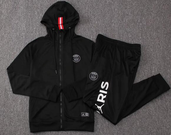 psg jordan white moletom com capuz
