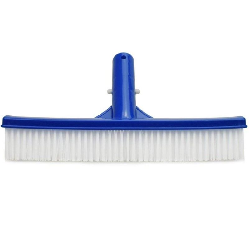 

Swimming Pool Cleaning Flat Brushes 10 inch Plastic Bristle and Clips Multipurpose Tools for Cleans Wall Pool Floor