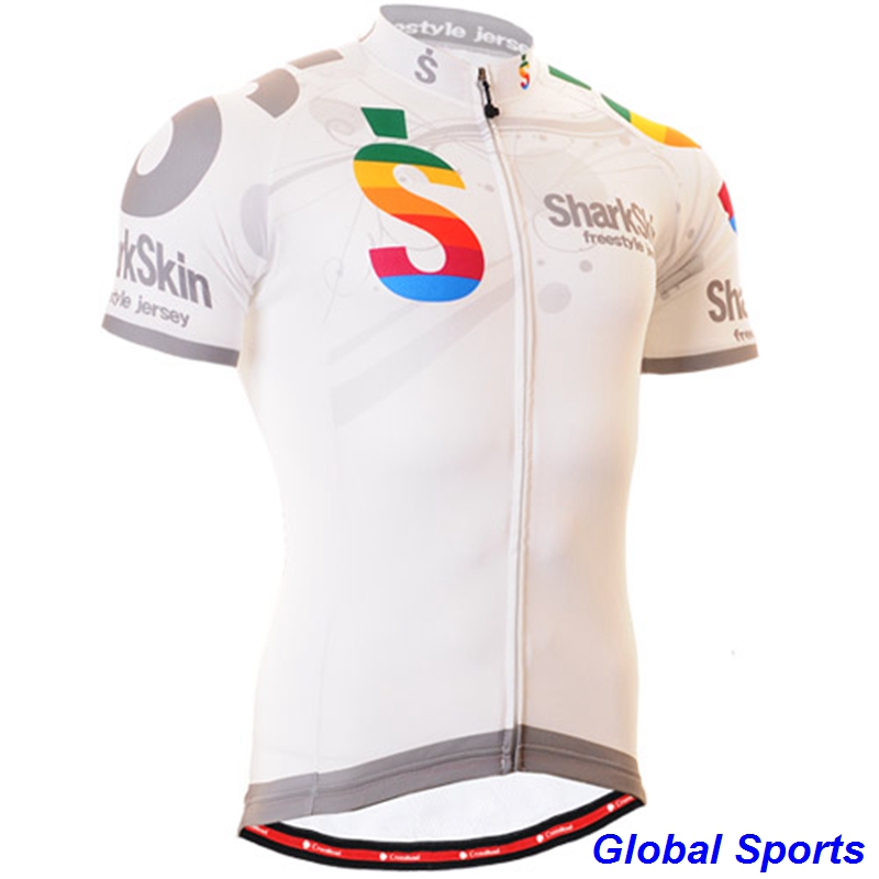 

2020 fashion white cycling jersey quality MTB riding jerseys mens rock racing cycling jersey for biking riding climbing, As picture showed