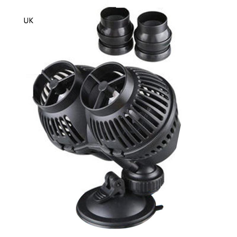 

1 Pcs Double-Head Wave Maker Pump Super Power Propeller Design Sucker Fixed Water Circulation Filter Pump For Fish Marine Coral