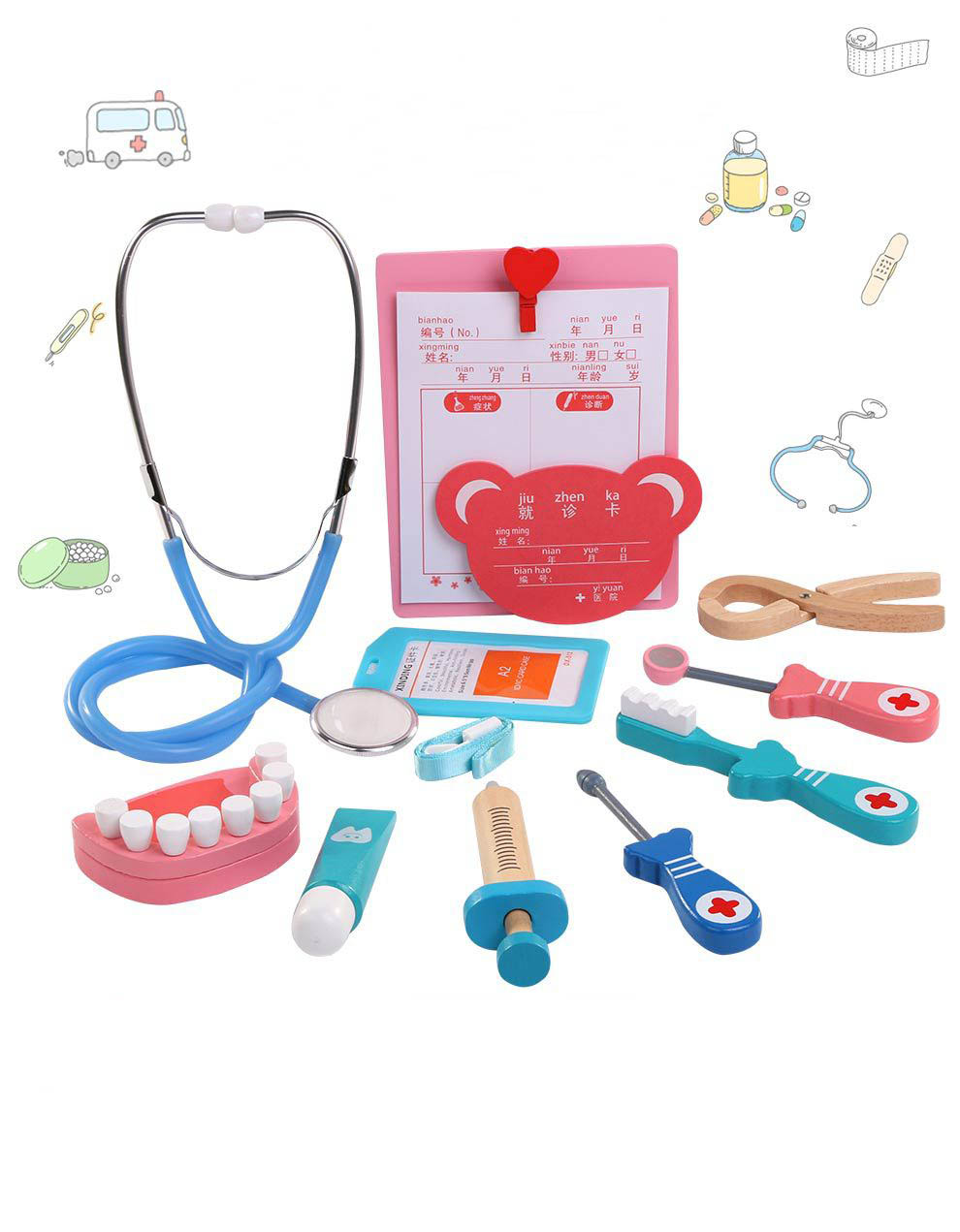 b toys doctors kit
