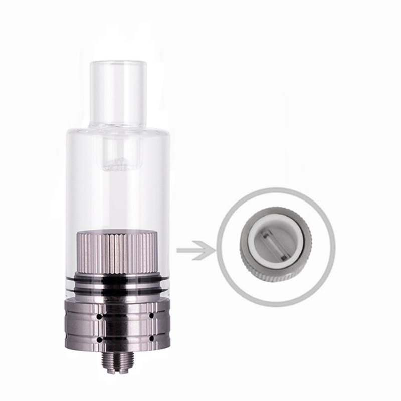 

Longmada Mr bald III 510 Tank Starter Kit Atomizer Replaceable Ceramic Heating Coil Chamber For Wax / Dry Herb Vape Pen E Battery Mod