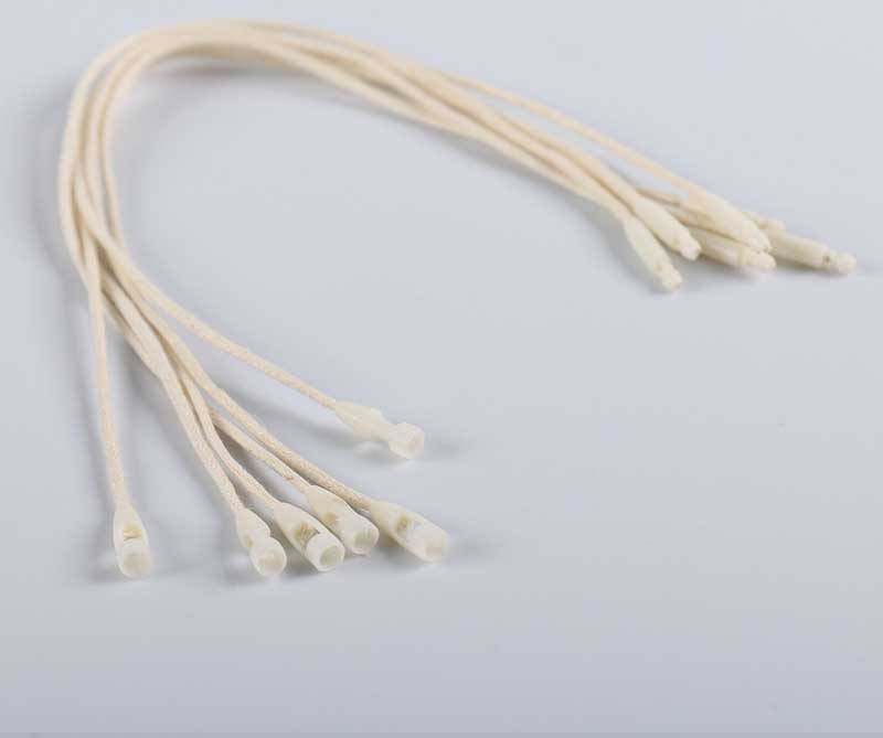 

Large wax rope hanging grain high-end tag rope clothing tag lanyard line bullet head rope hanging grain Free Ship, Black