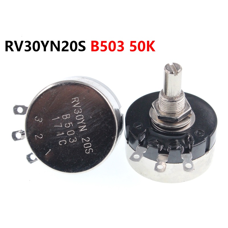 RV30YN20S B503 50K 3W single turn carbon film potentiometer adjustable resistor-image-532023932