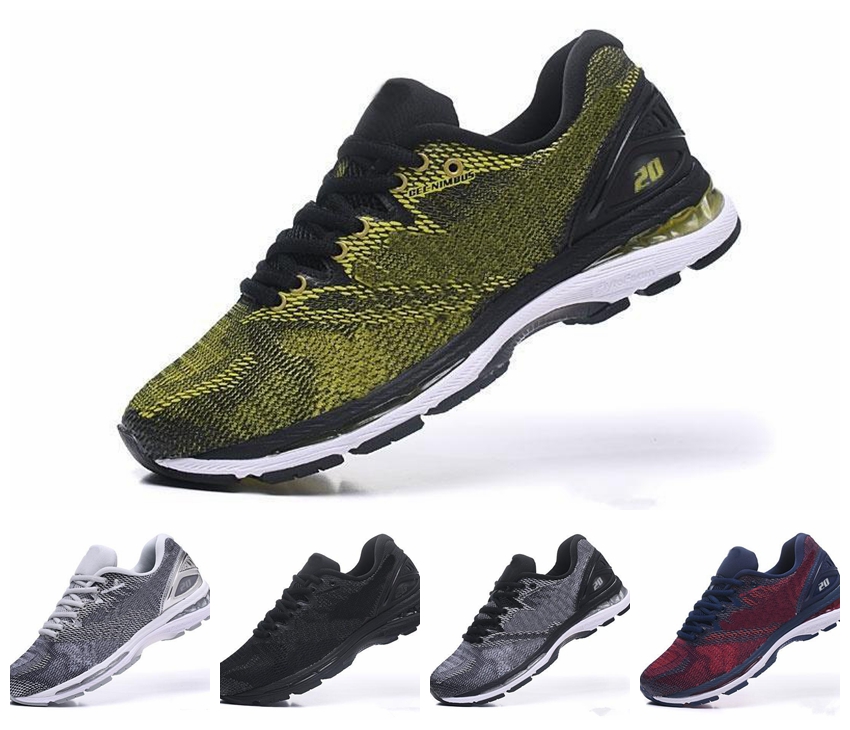 asics gel nimbus 20 homme brun