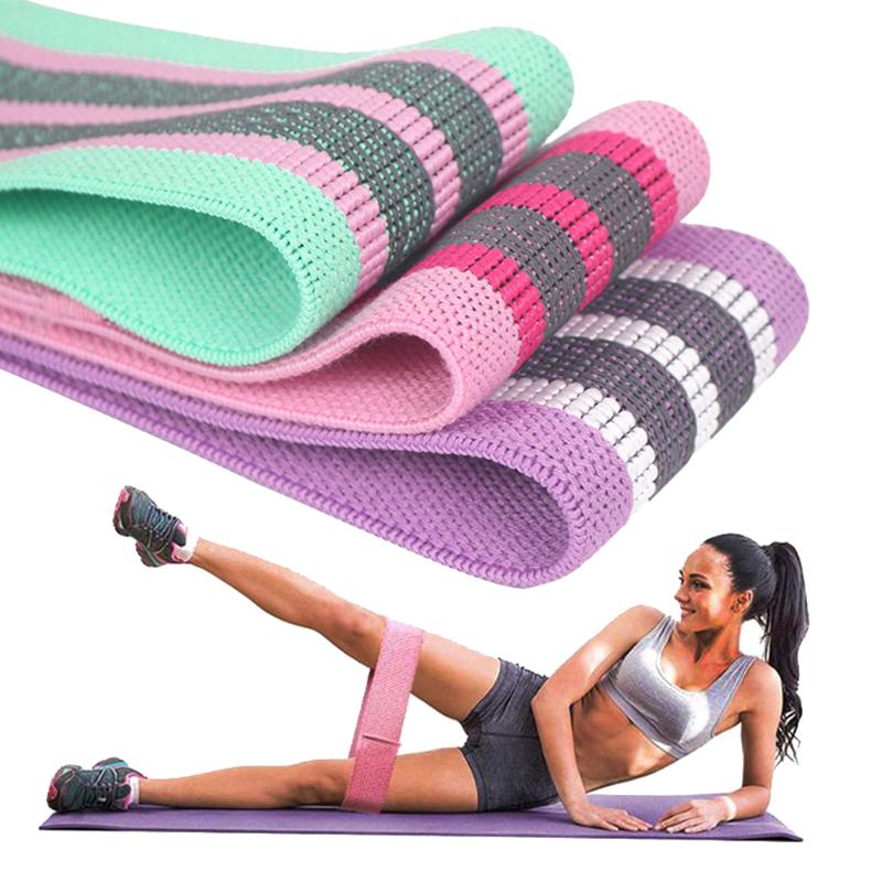 

Durable Pull Band Hip Circle Bands Yoga Anti-slip Gym Fitness Resistance Band Exercises Braided Elastic Hip Lifting Rubber, Green
