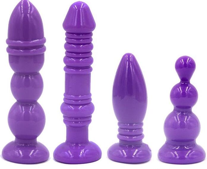 

juguetes sexuales 4pcs/set Silicone Anal Toys Butt Plugs Anal Dildo Sex Toys products anal for Women and Men butt plug Gay Sex Toy