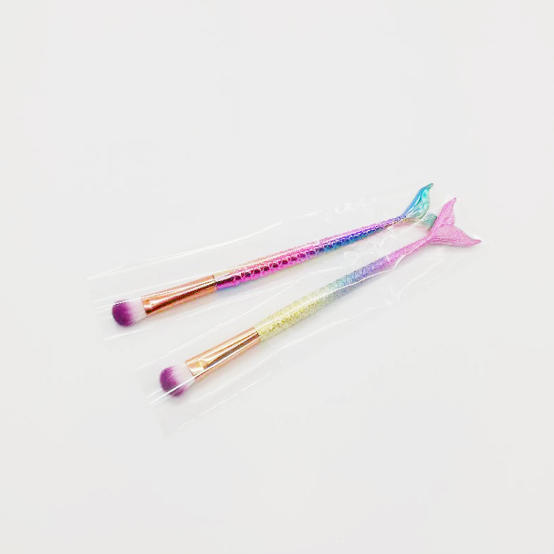 

Mermaid Makeup Brushes Cosmetic Beauty Make Up Tool Free Shipping