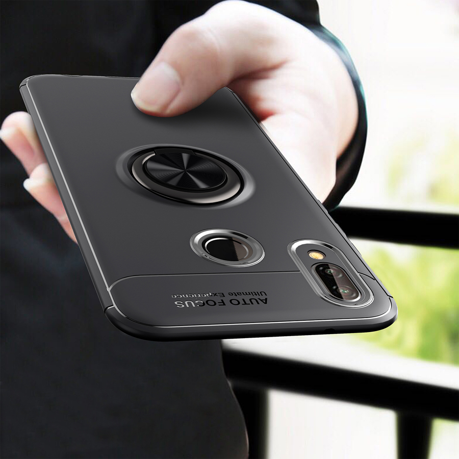 

Coque P20lite Shockproof Finger Ring Case For Huawei P20 Cover Full Protective Cover P20 Pro Soft Silicone Magnetic Holder Cases P 20 Lite