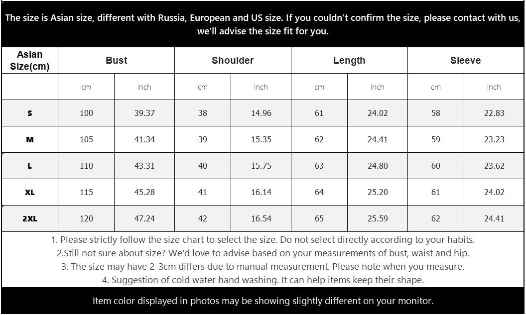 Asian Plus Size Chart