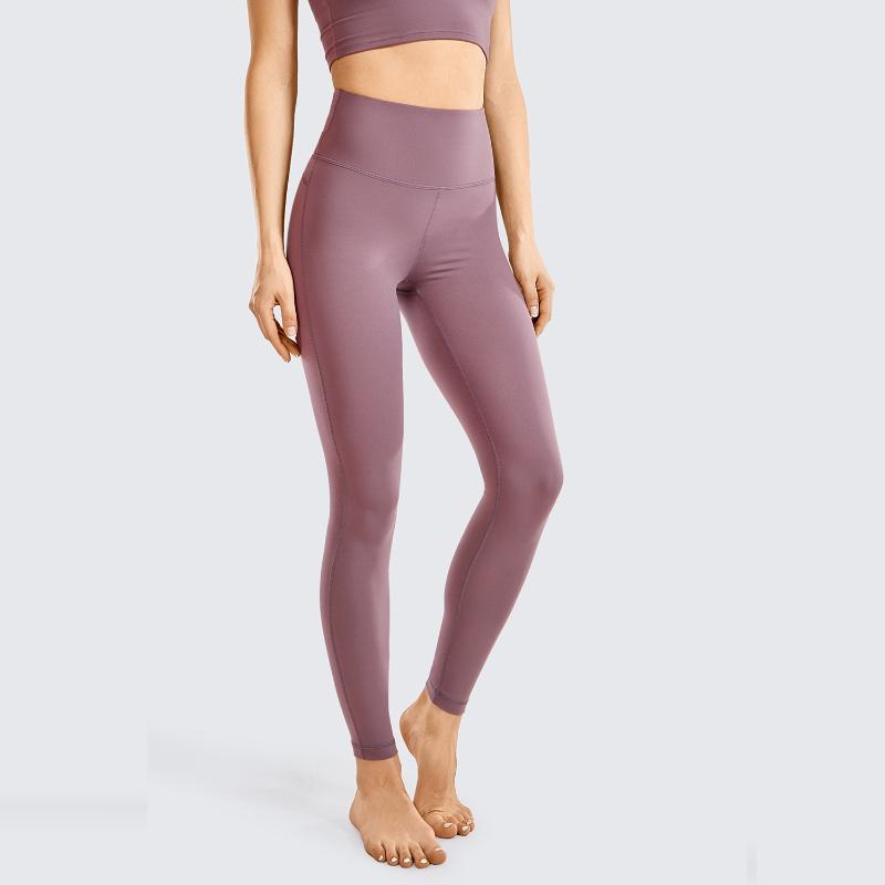 

Naked Feeling Soft Women's Reflective High Waisted Leggings Yoga Pants Workout Leggings-25 Inches, Black01