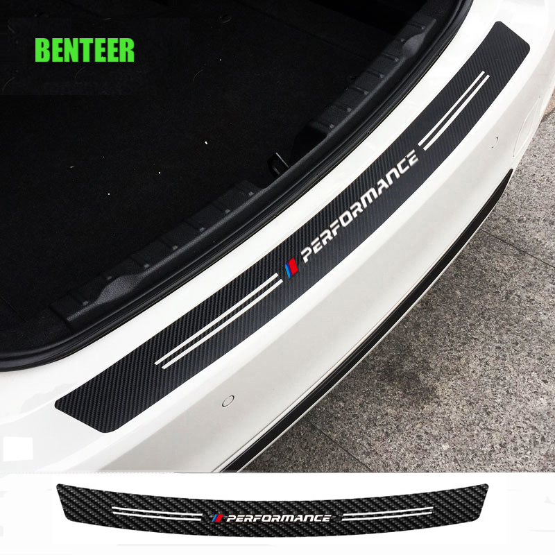 

Carbon fiber power performance M car rear bumper sticker for bmw E34 E36 E60 E90 E46 E39 E70 F10 F20 F30 X5 X6, M performance