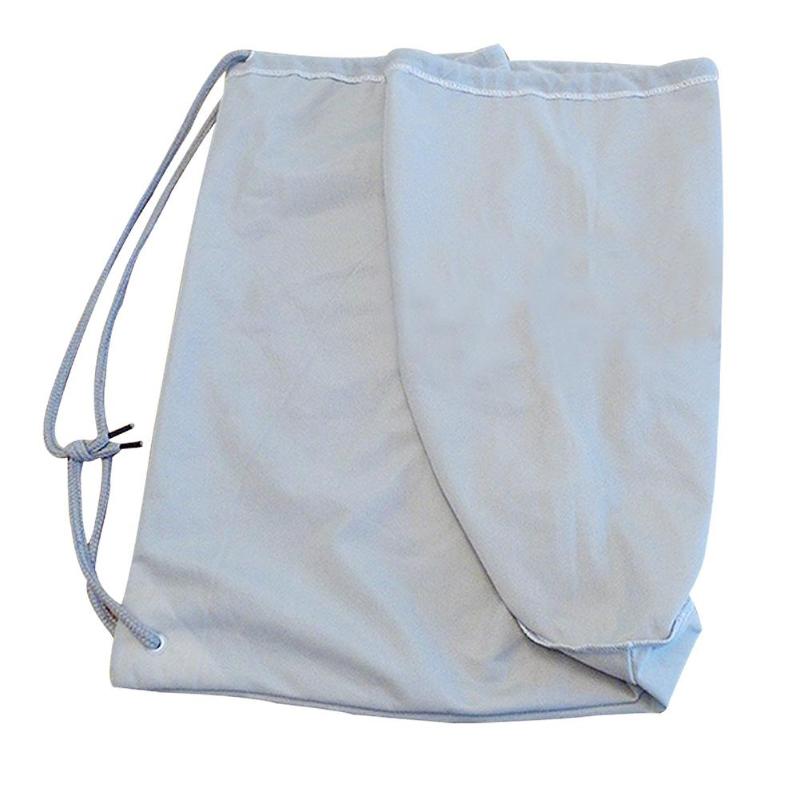 

Motorcycle Helmet Bag Oversized Super Soft Short Plush Storage Bags, White