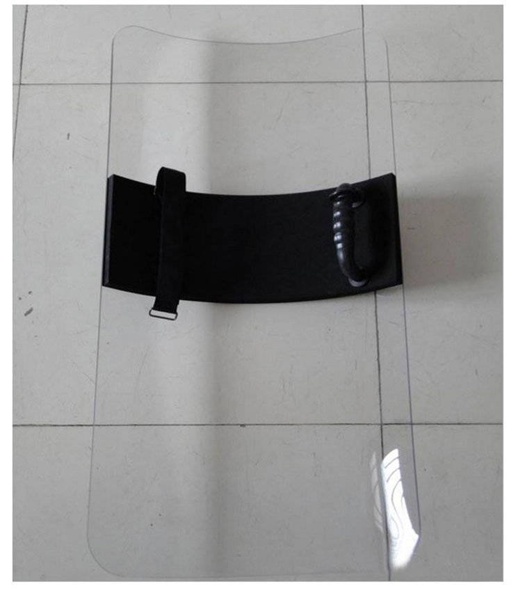 

Safurance Transparent PC Hand-held Shield Anti- Riot Shield For Security Protection Self Protect 4mm thickness 1 order