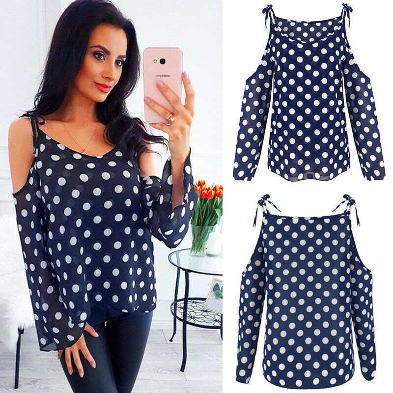 

New Style Women' Blouses Fashion Ladies Autumn Loose Chiffon Tops Sleeve Long Hollow Out Casual Blouse Bandage Fashion Hot 2019, As pic