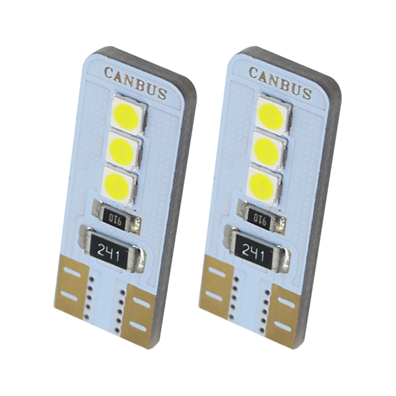 

2Pcs T10 W5W Led Car Light 194 Led Canbus License Plate Light T10 Bulbs For Car Door Dome Bulbs 501 Lamps, As pic