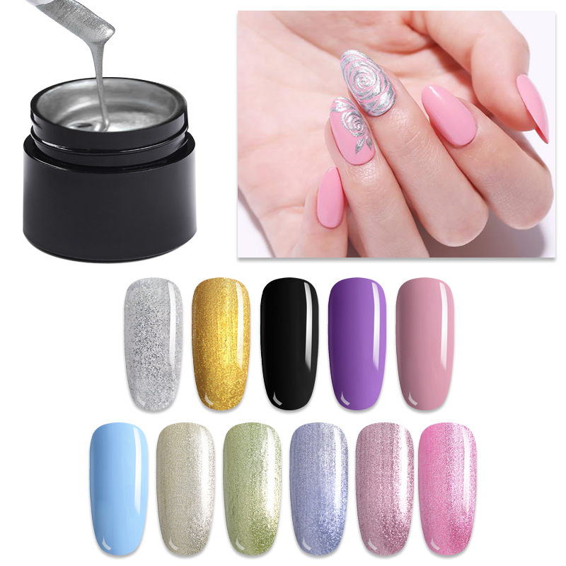 

NEE JOLIE 5g Nail Gel Polish UV LED Gel Varnish Nail Painting UV Polish Soak Off Lacque For Manicur Art Desig, Ad02