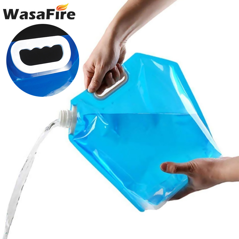 

Foldable Outdoor Water Bags Portable Drinking Camp Cooking Picnic BBQ Water Container 5L/10L Carrier Bag Tank