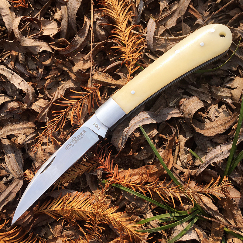 

BROTHER 1508BN 60HRC pocket knife VG10 folding knives Tactical survival Camping Slip Joint folder Tool Collection High Quality