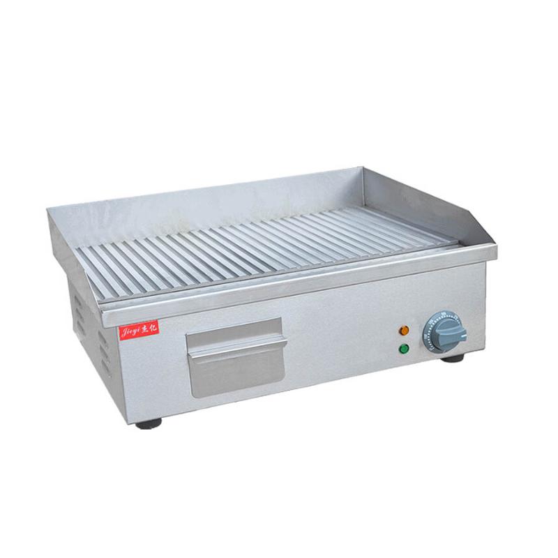 

Stainless steel electric griddle Commercial electric bbq griddle 110V or 220V 3000w 1pc