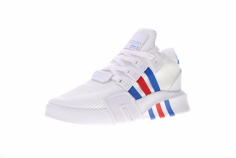 white blue red