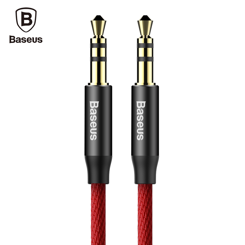 

Baseus Yiwen AUX Audio Cable 3.5mm to 3.5mm M30 Reinforced SR 1.5M, Black