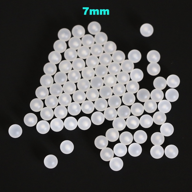 

7mm Polypropylene ( PP ) Sphere Solid Plastic Balls for Ball Valves and Low Load Bearings, Flotage Valves and Fluid Level Indicator