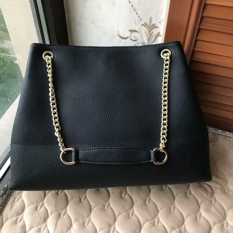 

Hot Sale Fashion Women Shoulder Bag Classic Leather Style New Women Bag Handbags Shoulder Bags Tote Bags Messenger Handbag, Black