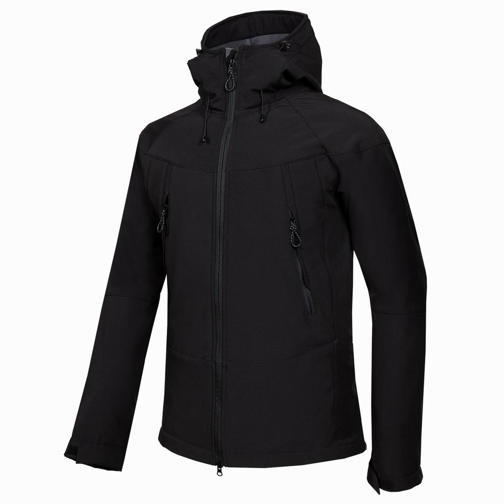 

new Men HELLY Jacket Winter Hooded Softshell for Windproof and Waterproof Soft Coat Shell Jacket HANSEN Jackets Coats 1750, Grey