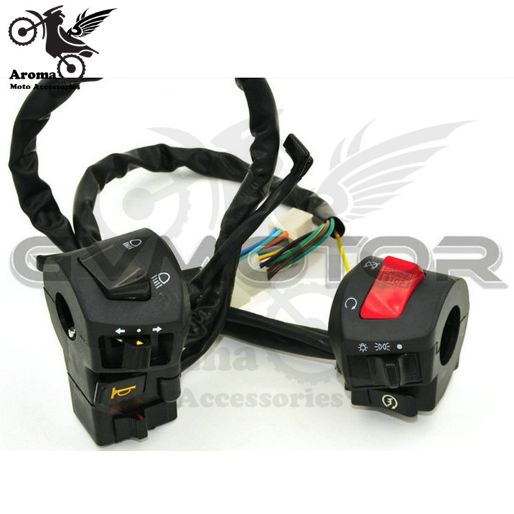 

7/8" 22mm handlebar switch motorcycle switches Professional modification accessories motorbike controller electrical System hot