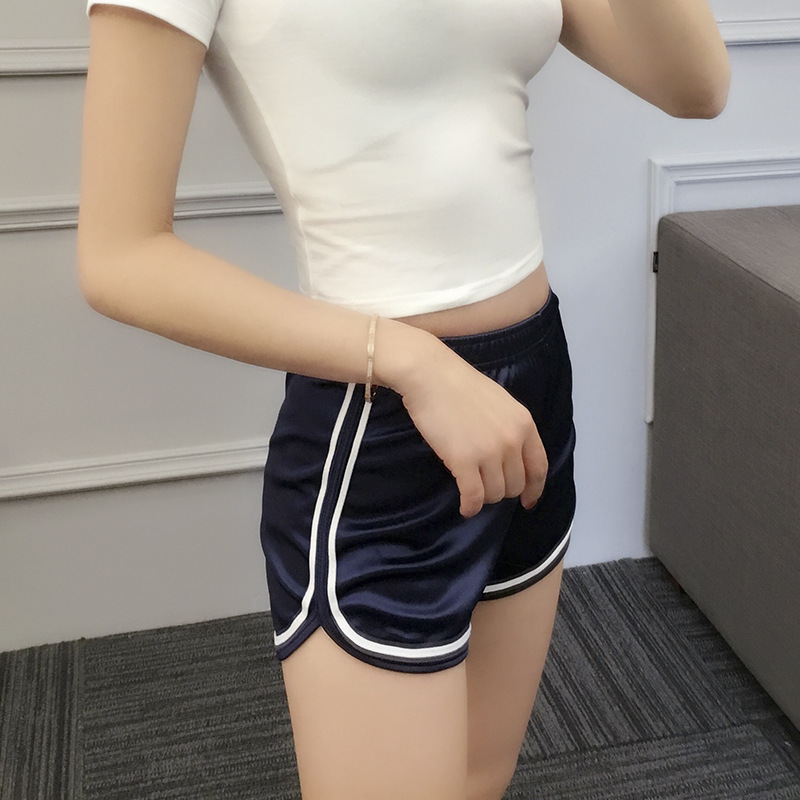 womens silk booty shorts