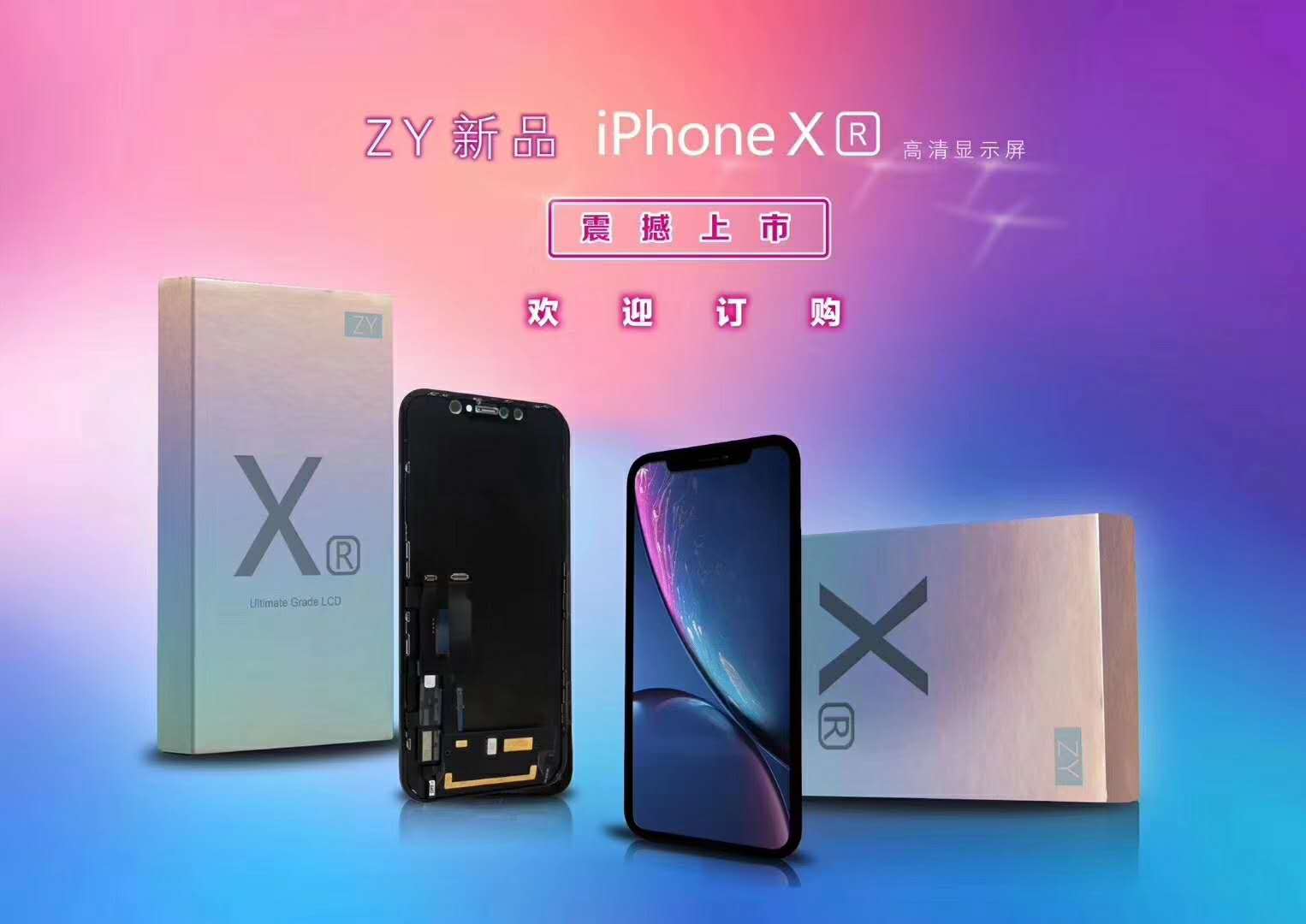 

New Original For iPhone XR LCD Touch Screen Replacement Digitizer Assembly Display OEM Black Free Dhl