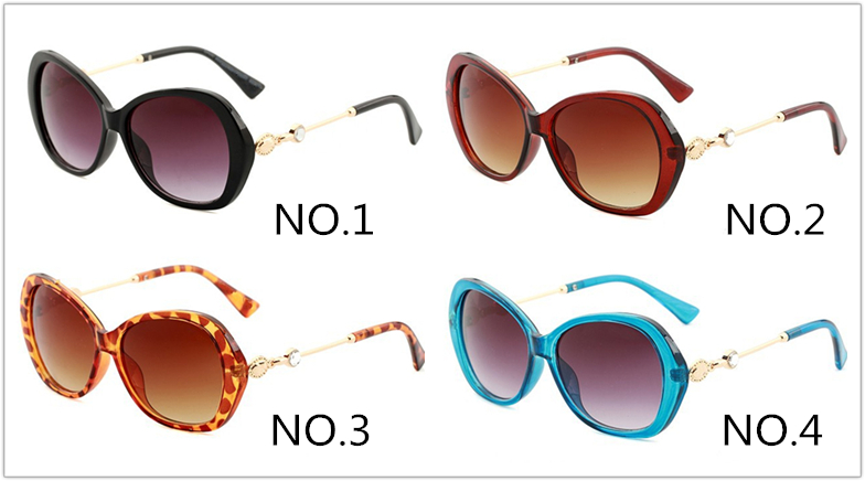 

Hot Sell 5302 Fashion Diamond Sunglasses Trend Big Frame Designer Brand Sun Glasses UV400 Temperament Eyewear