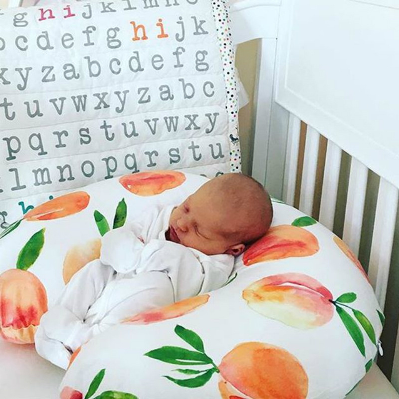 

Europe Infant Baby Florals Nursing Pillow Cover Breastfeeding Pillow Cover U Shape Nursing Pillow Cover Slipcover A714, As the picture